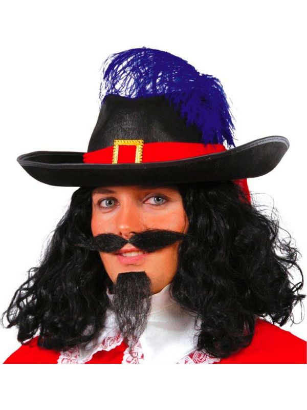 Musketier Hoed met Veer