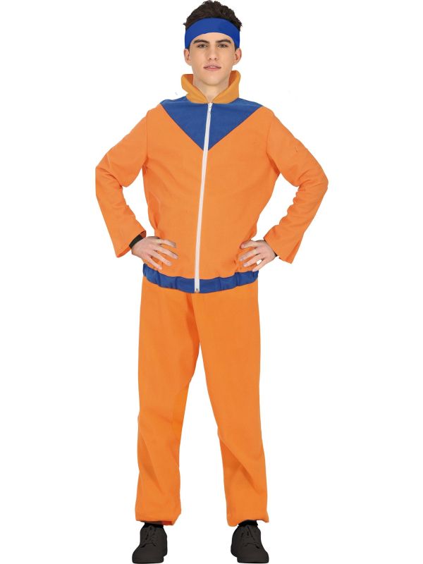 Naruto Shinobi Ninja Kostuum Kind Oranje 14-16 Jaar