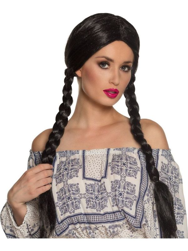 Natascha Pruik met Vlechten Zwart