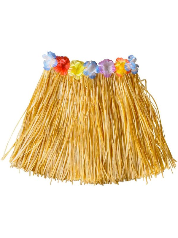 Naturel Hawaii Rokje met Bloemenriem