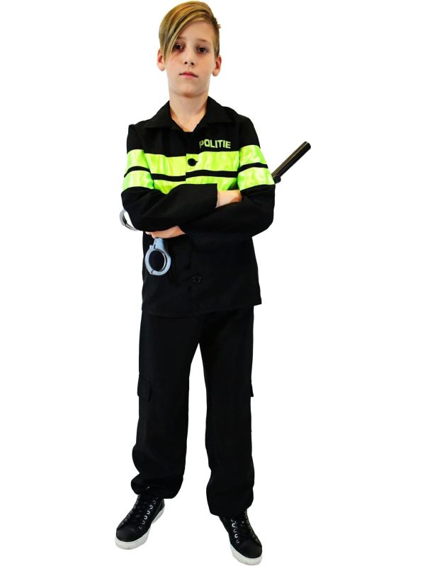 Nederlandse Politie Jongen Kostuum