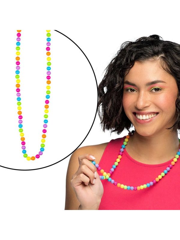 Neon Foute Party Parelketting