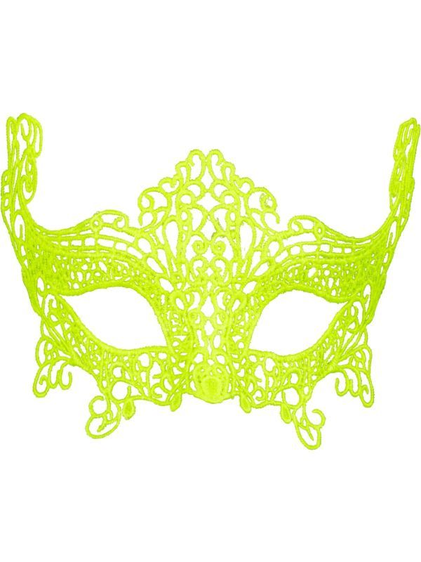 Neon Geel Kanten Oogmasker