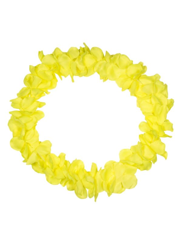 Neon Gele Hawaii Krans