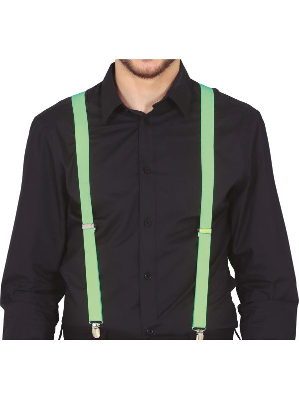 Neon Groene Bretels Budget
