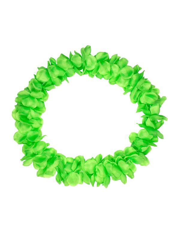 Neon Groene Hawaii Krans