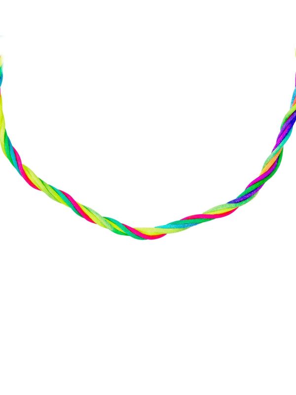 Neon Meerkleurige Ketting