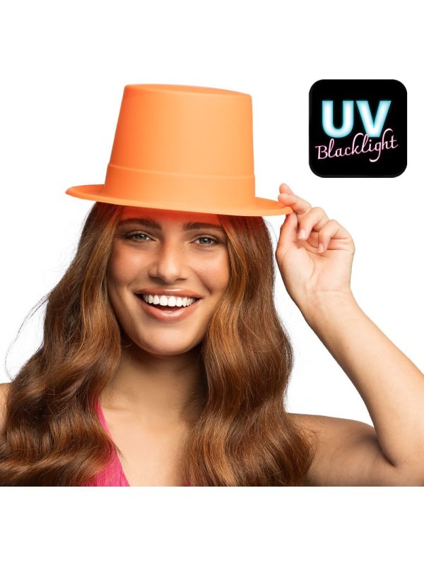 Neon Oranje Hoed Koningsdag