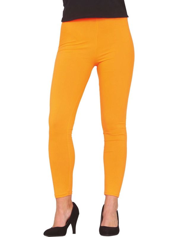 Neon Oranje Legging Dames