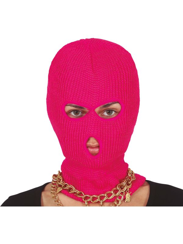 Neon Paarse Bivakmuts