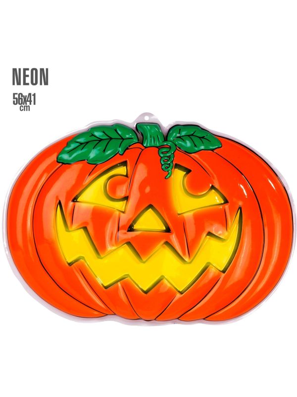 Neon Pompoen Decoratie