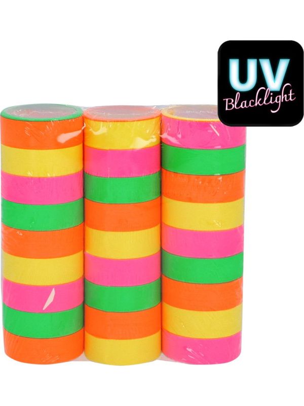 Neon UV Serpentines Set