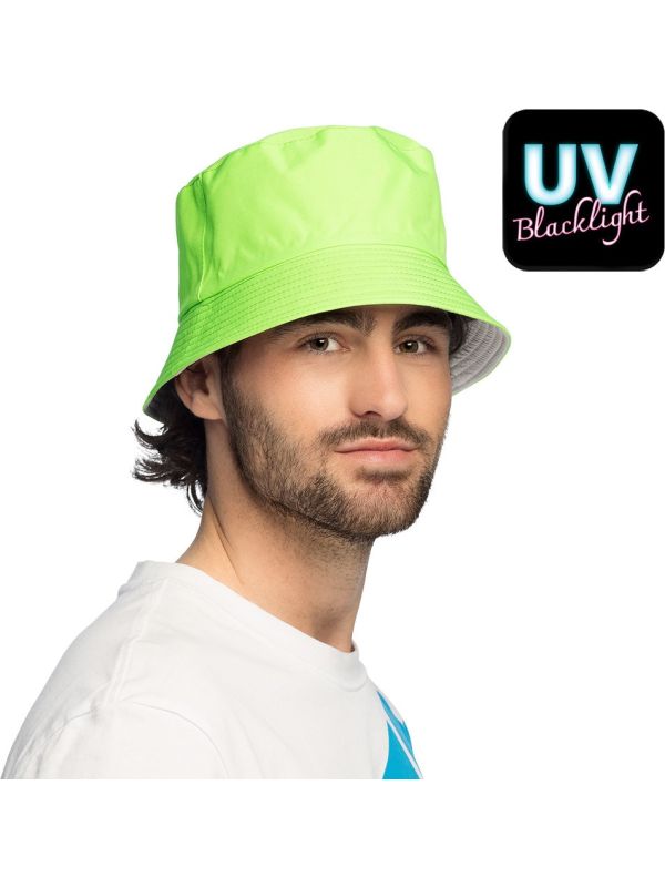 Neongroene Festival Bucket Hat