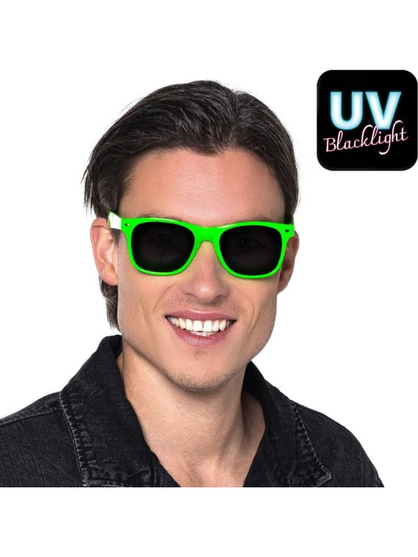 Neongroene Partybril