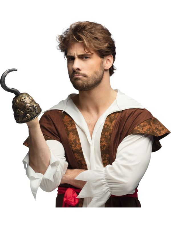 Nep Piratenhaak met Skulls