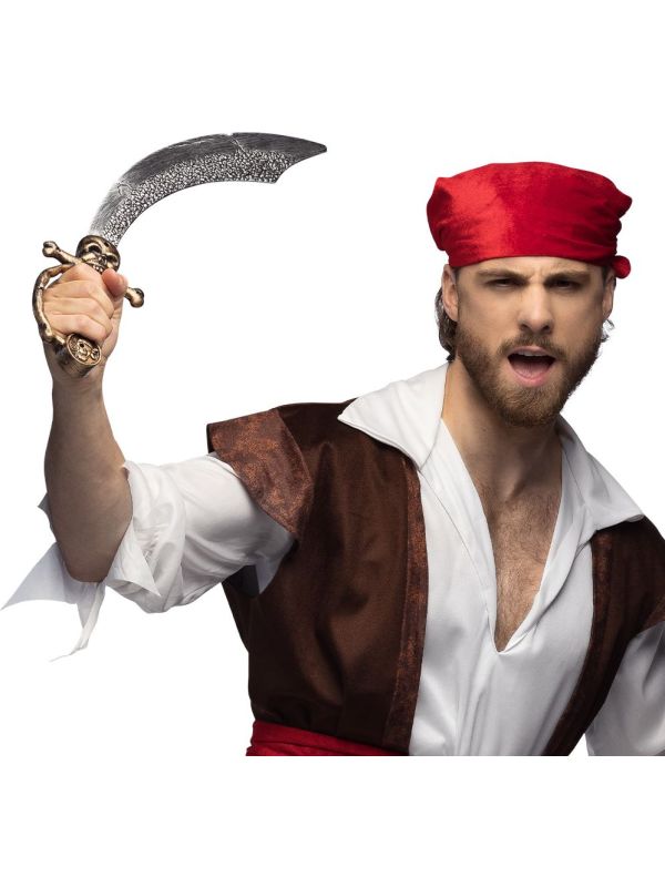 Nep Piratenzwaard Skelet Krom