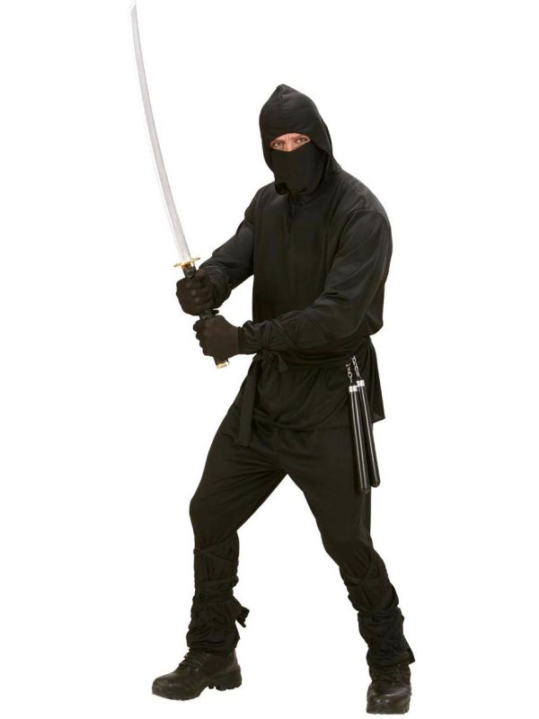 Ninja Zwart Kostuum
