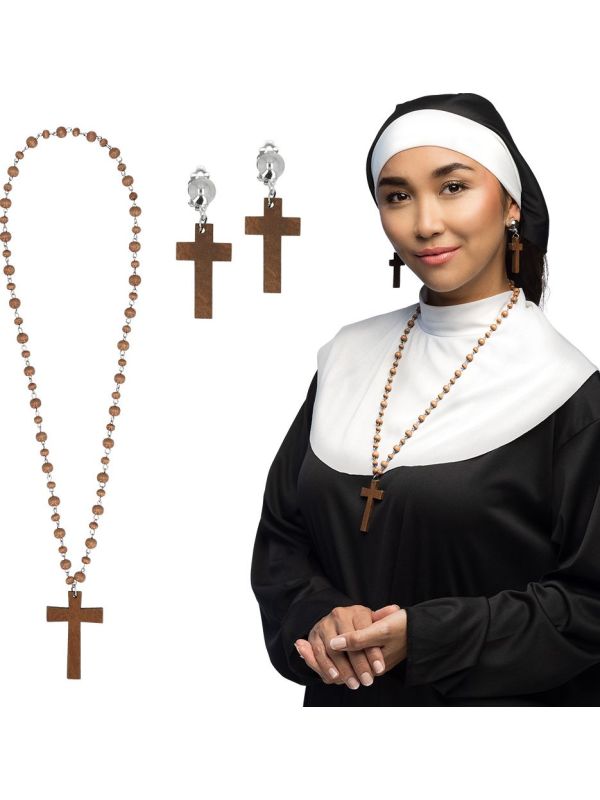 Non Sieradenset Ketting Oorbellen