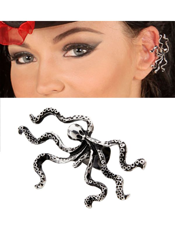 Octopus Oorclip