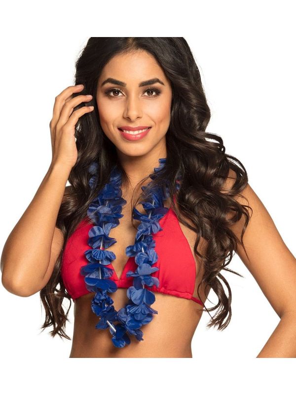 Ohana Hawaii Krans Blauw