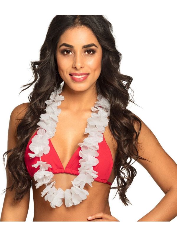 Ohana Hawaii Krans Wit