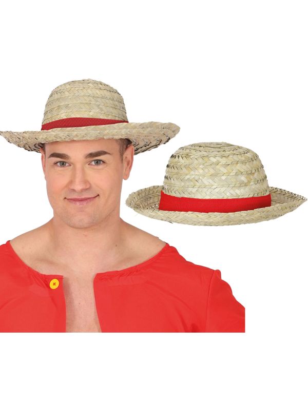 One Piece Monky D. Luffy Strohoed