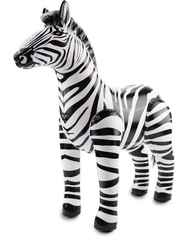 Opblaas Zebra 60cm