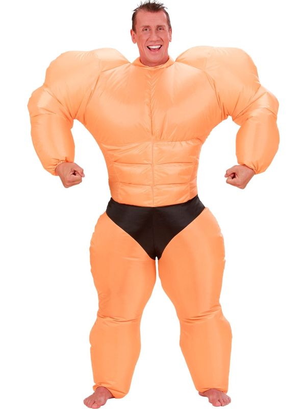 Opblaasbaar Bodybuilder Kostuum