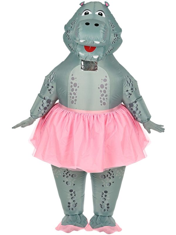 Opblaasbaar Nijlpaard Kostuum