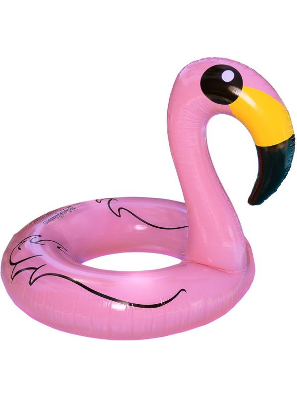 Opblaasbare Flamingo Zwemband Roze