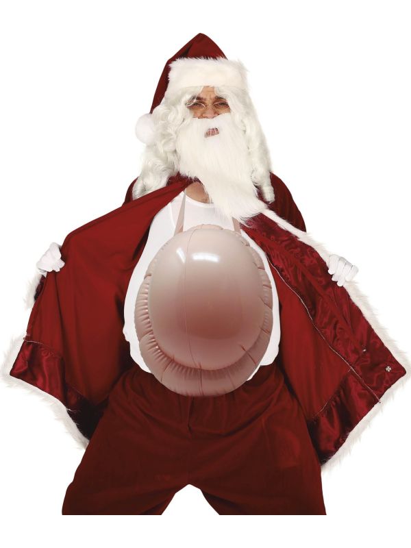 Opblaasbare Nep Buik Kerstman