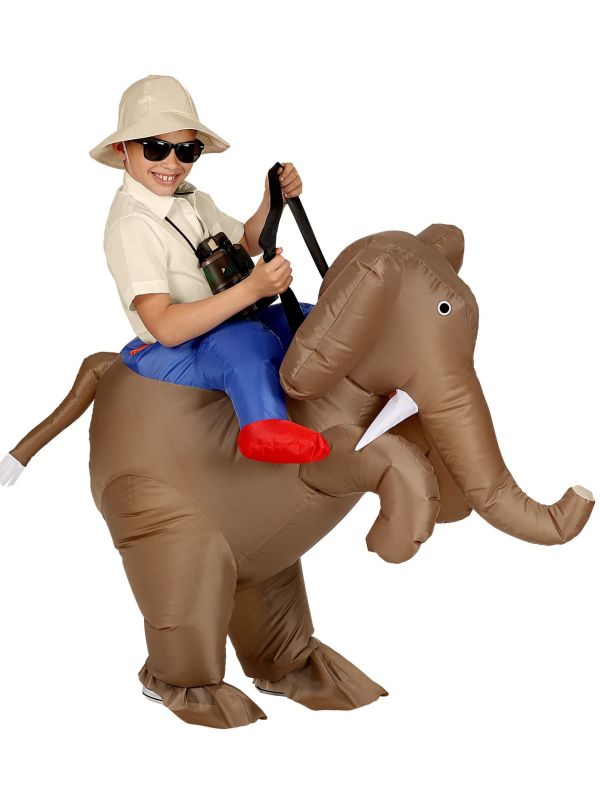 Opblaasbare Olifanten Step-In Kind