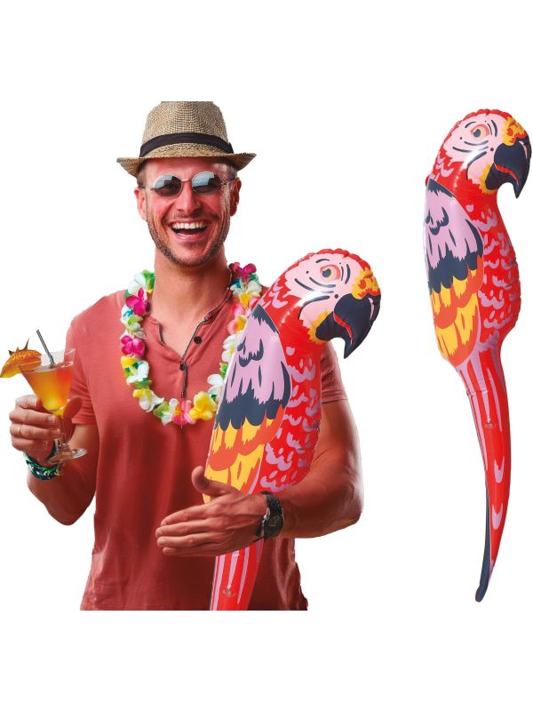 Opblaasbare Papegaai 105cm