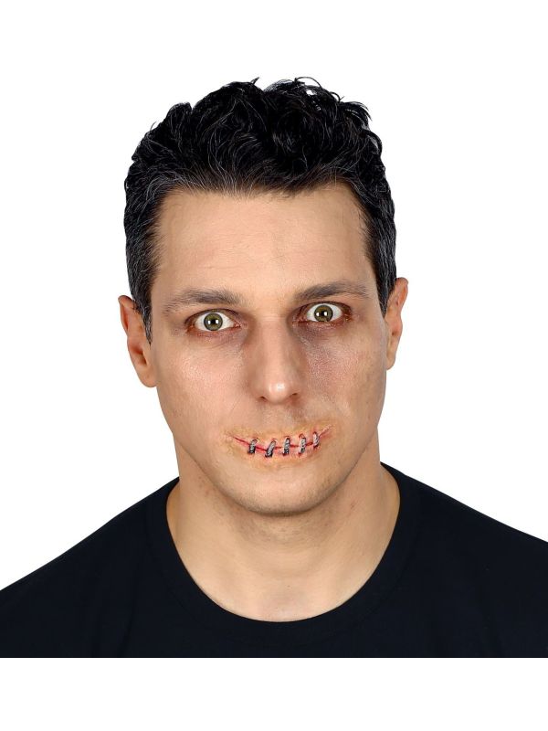 Opplakbare Dichtgenaaide Mond