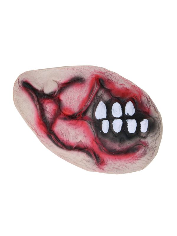 Opplakbare Zombie Mond Halve Zijde