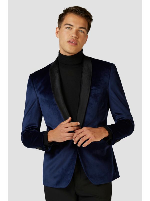 Opposuits Dinner Jacket - Deep Blue Blazer Heren