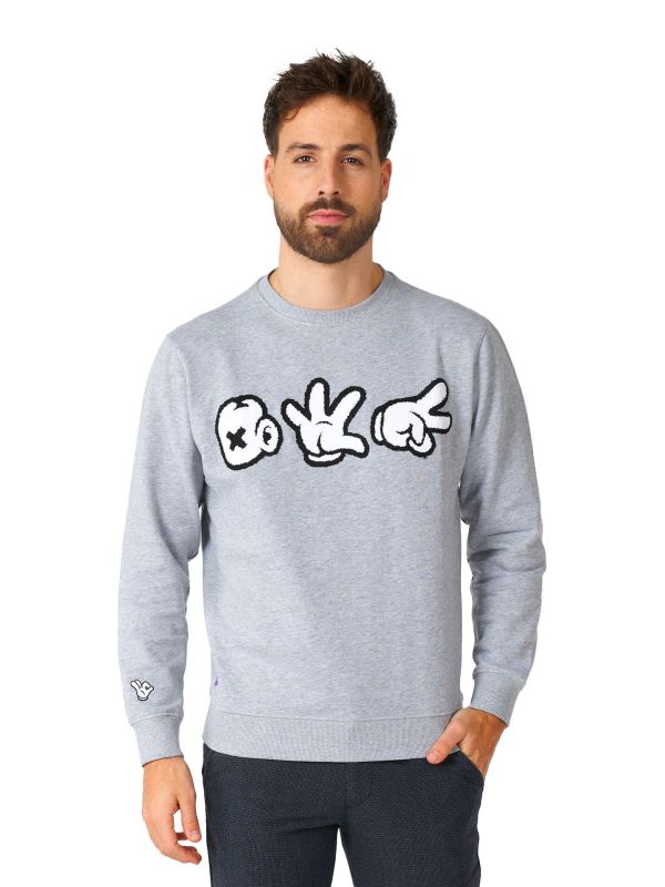 Opposuits Handgebaren Sweater Heren