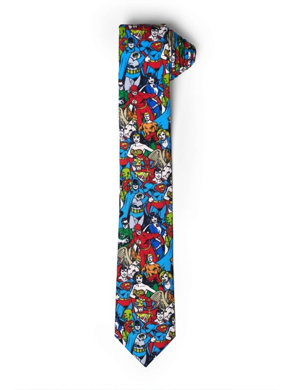 Opposuits Heren Stropdas Dc Comics Justice League Karakters
