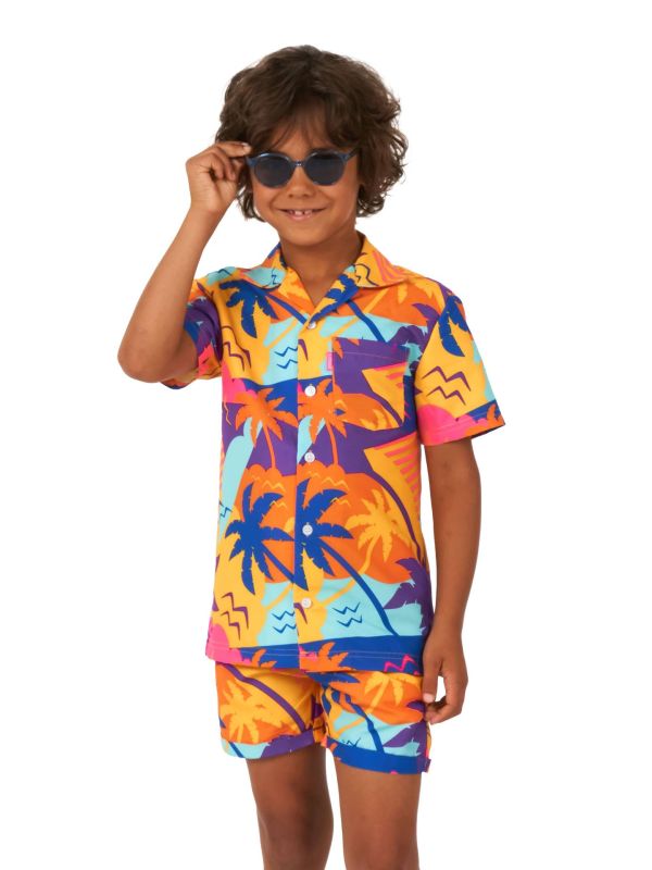 Opposuits Jongens Zomer Kostuum Palm Power