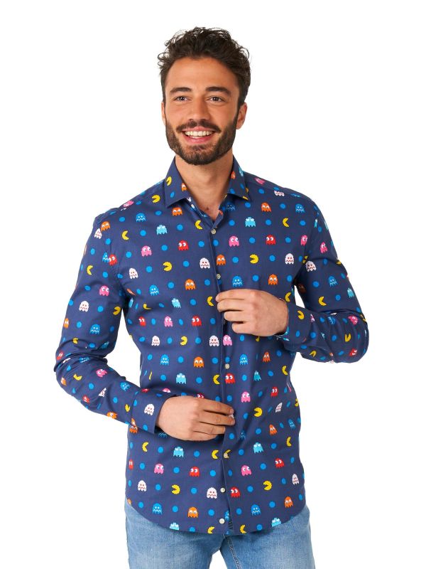 Opposuits Pixel Pac-Man Blouse Heren