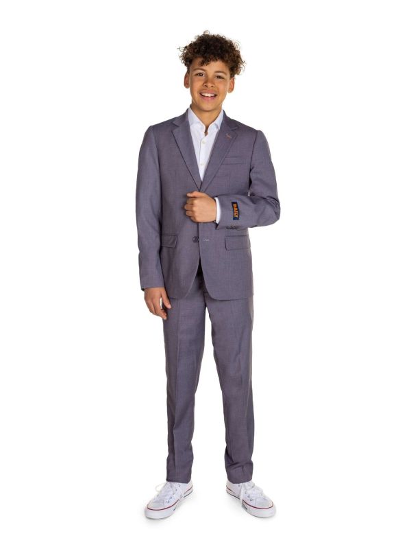 Opposuits Tieners Daily Dark Grijs Kostuum