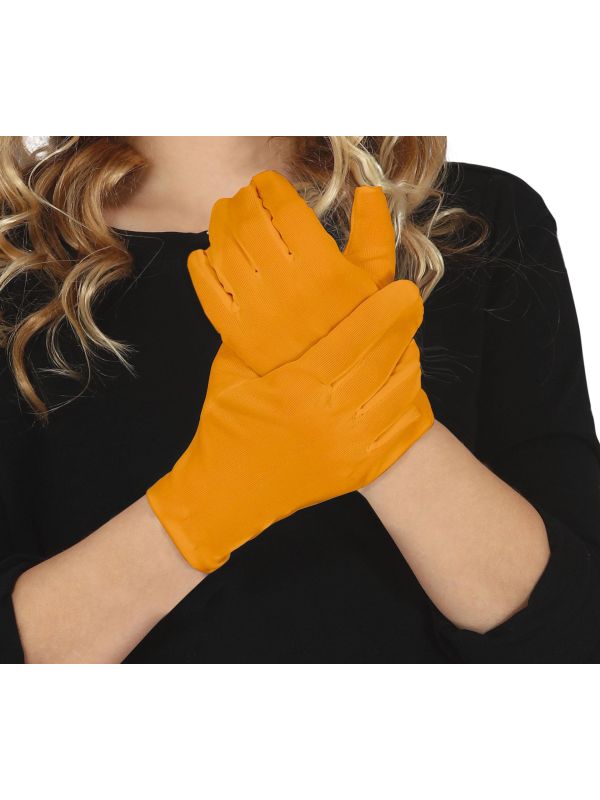 Oranje Handschoenen Kinderen