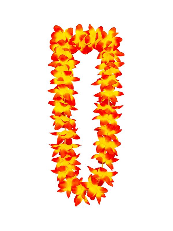 Oranje Hawaii Bloemenketting