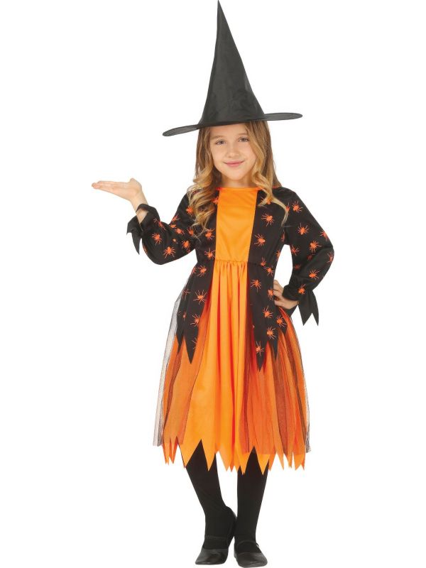 Oranje Spinnenheks Meisjes
