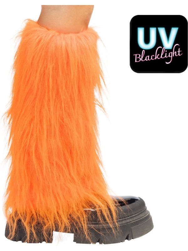 Oranje UV Beenwarmers Dames
