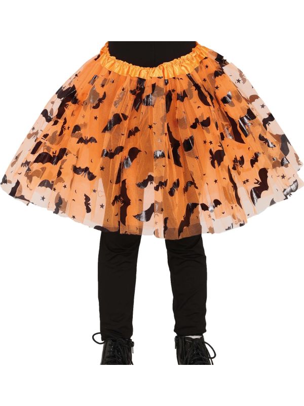 Oranje Vleermuizen Tutu Kind