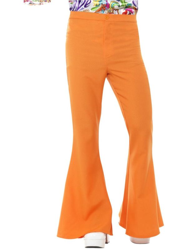Oranje Wijde 60's Broek