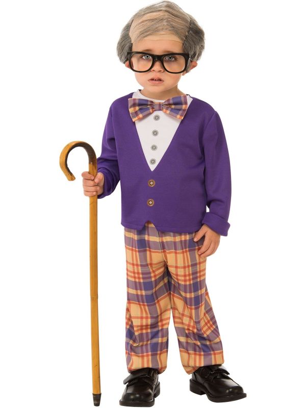 Oude Man Kostuum Jongens