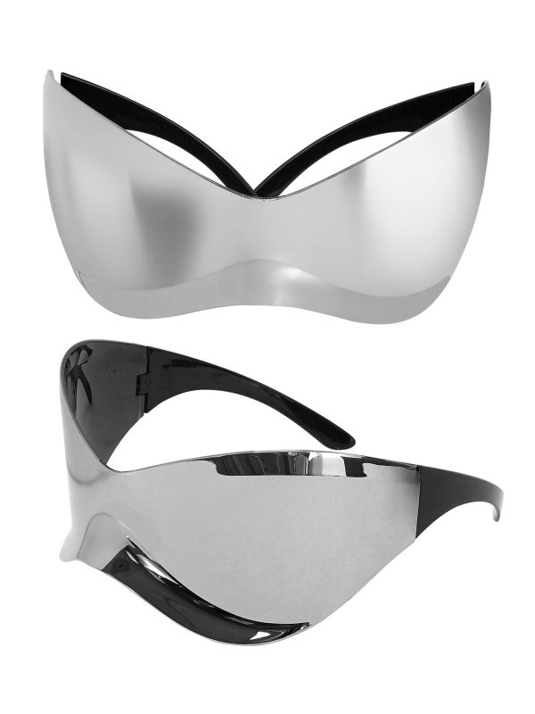 Oversized Spiegel Zonnebril Festival Dames Heren