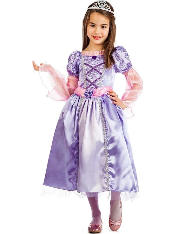 Paars Prinsessen Kostuum voor Meisjes